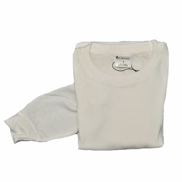 Byn Dynasty 3 Pack Long Sleeve Men's Thermal Shirt - Big Sizes - White - Picture 2 of 4